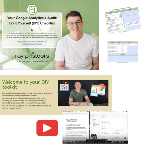 Google Analytics DIY Checklist and Toolkit with video by Ray Pastoors