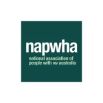 NAPWHA - National association of people with HIV Australia logo