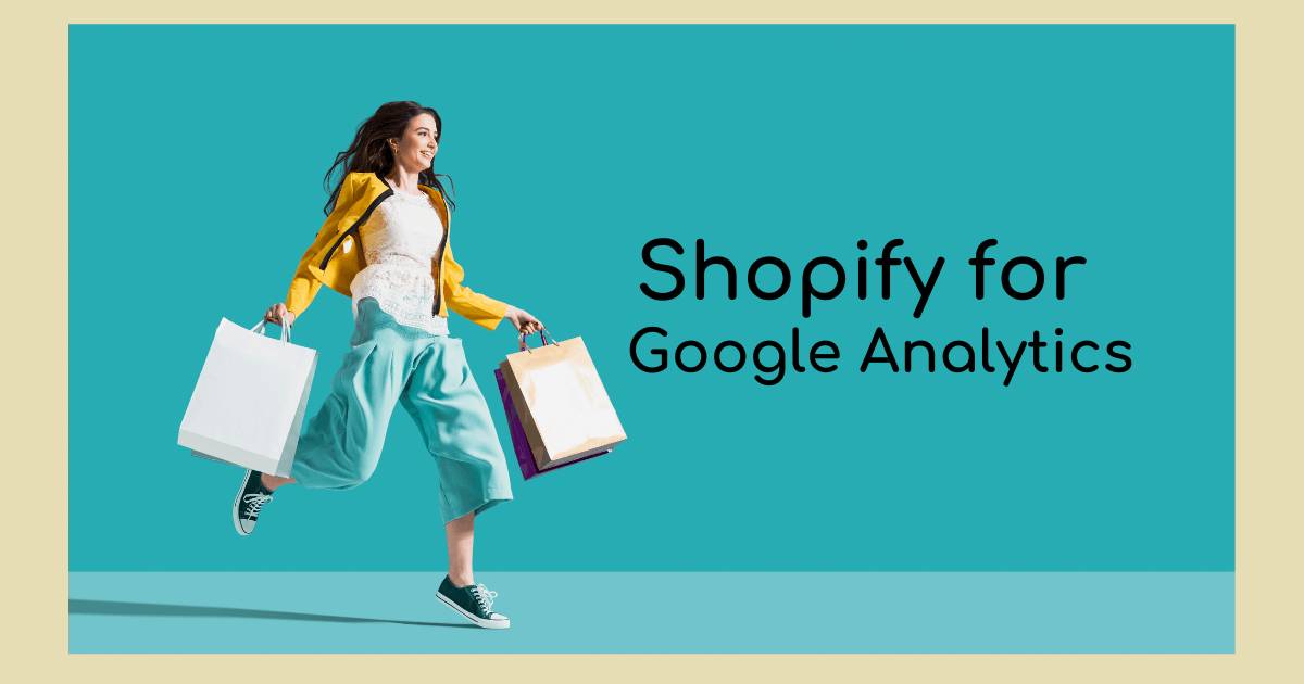 Woman shopping at a Shopify store to understand how to setup Google Analytics 4