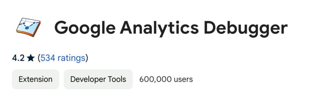 Google Analytics debugger tool to enable debug mode easily in Google Analytics 4