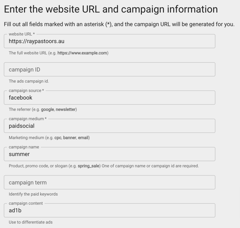 Google Campaign URL builder helps to track your website traffic better for Google Analytics 4